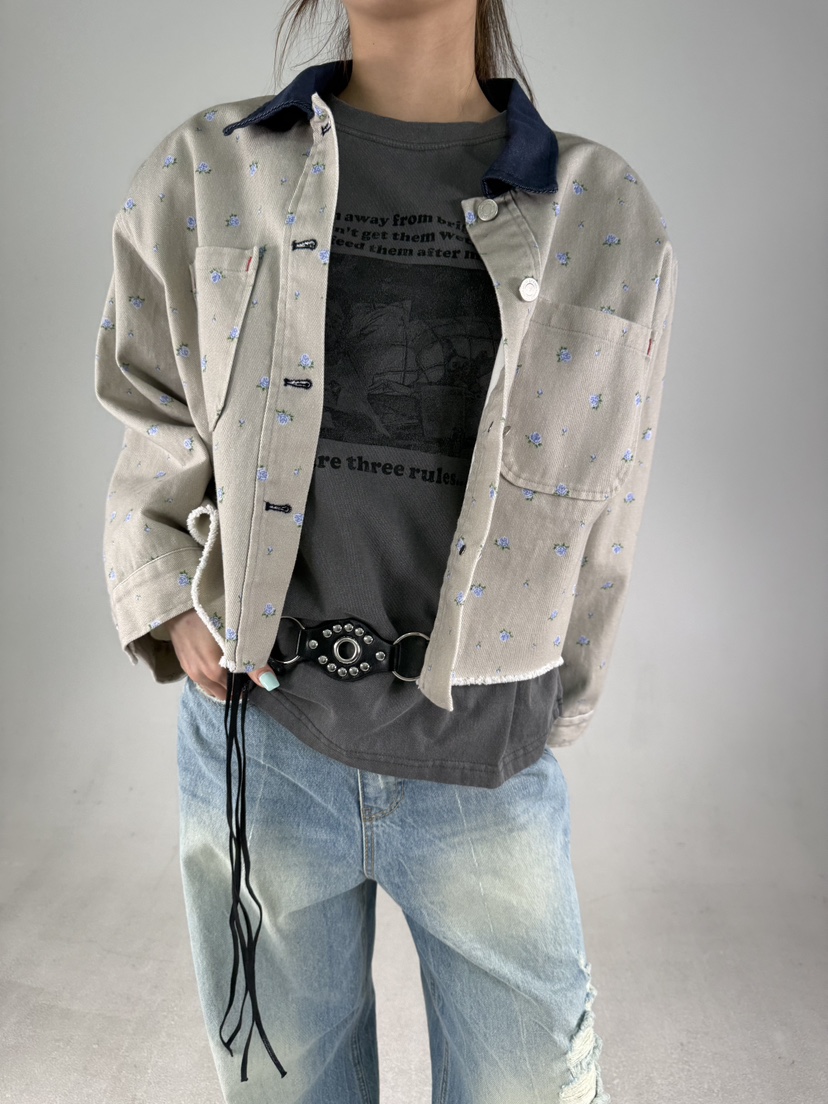 SHIRRING韓國直郵女裝新款推薦熱賣人氣真品26春夏時尚夾克SHIRRING夾克