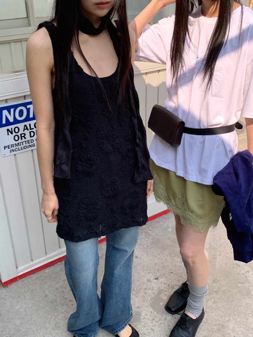 MURMUR韓國直郵女士新款人氣時尚熱賣推薦26春夏連衣裙花朵MURMUR連衣裙