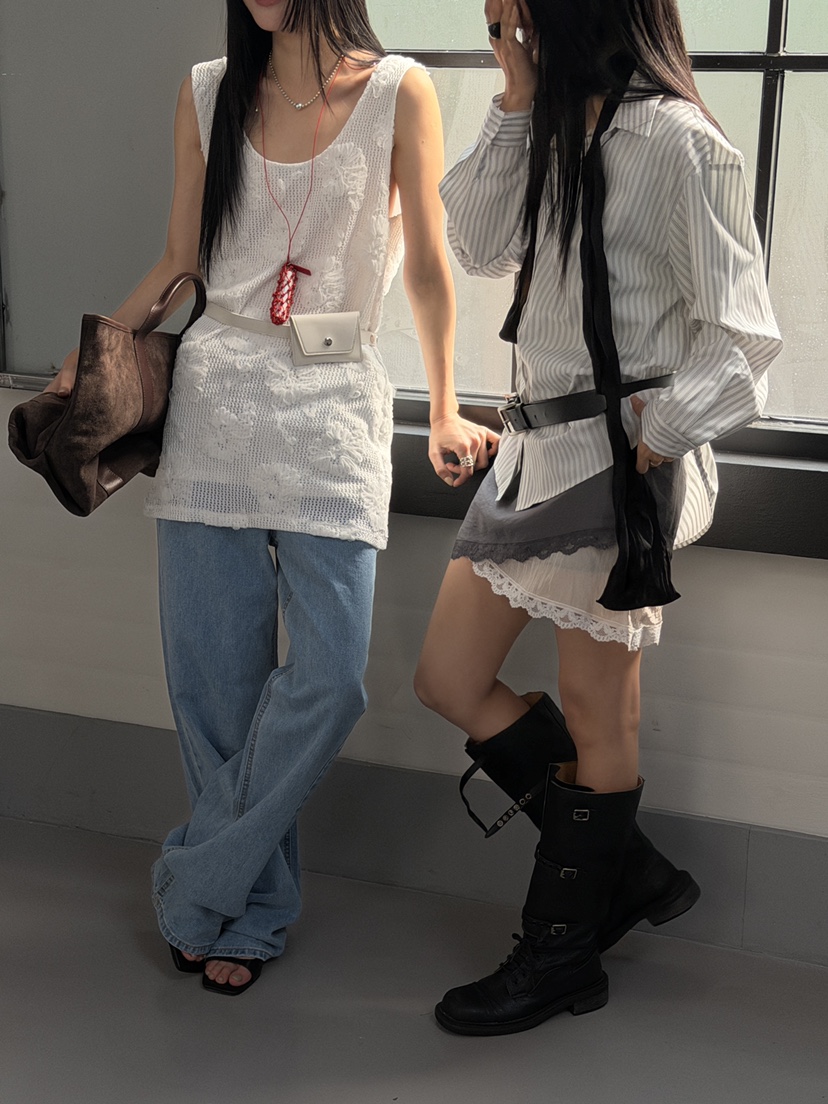 MURMUR韓國直郵女士新款人氣時尚熱賣推薦26春夏連衣裙花朵MURMUR連衣裙