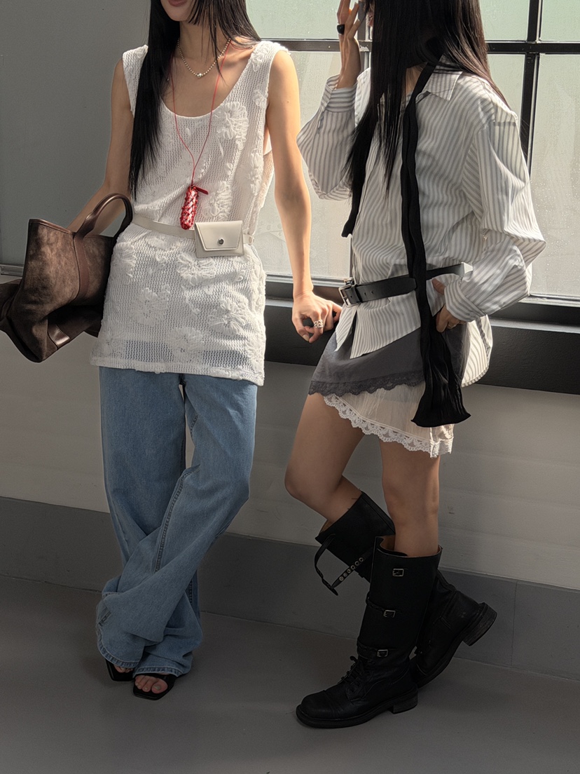 MURMUR韓國直郵女士新款人氣時尚熱賣推薦26春夏連衣裙花朵MURMUR連衣裙