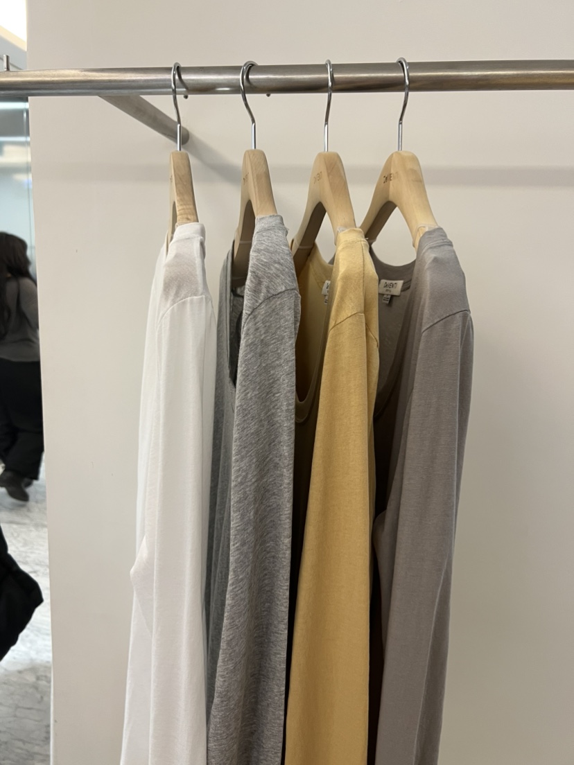 DE VENTI東大門代購女裝新品推薦26春夏真品休閑長袖T恤DE VENTI長袖T恤