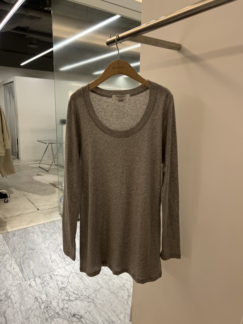 DE VENTI東大門代購女裝新品推薦26春夏真品休閑長袖T恤DE VENTI長袖T恤圖色2