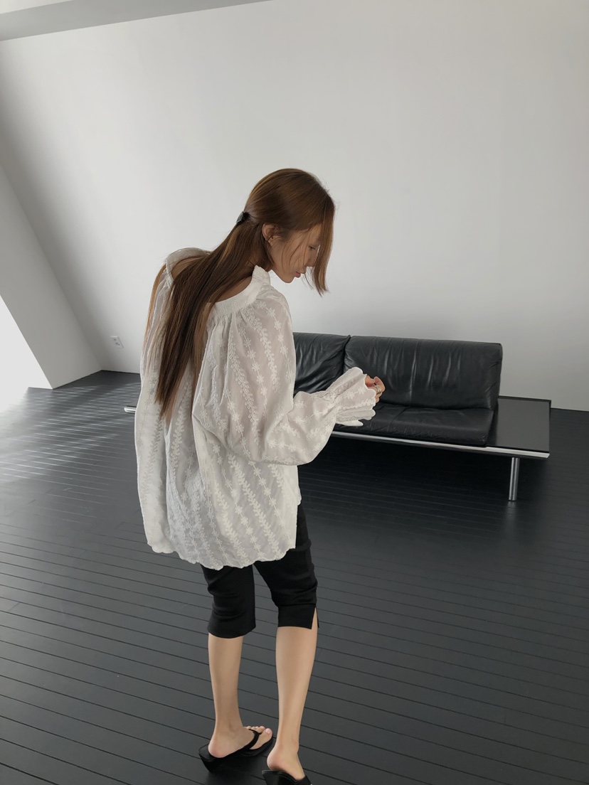 MADE-P東大門實拍女士新品人氣真品時尚熱賣推薦襯衫蕾絲衫MADE-P襯衫/蕾絲衫