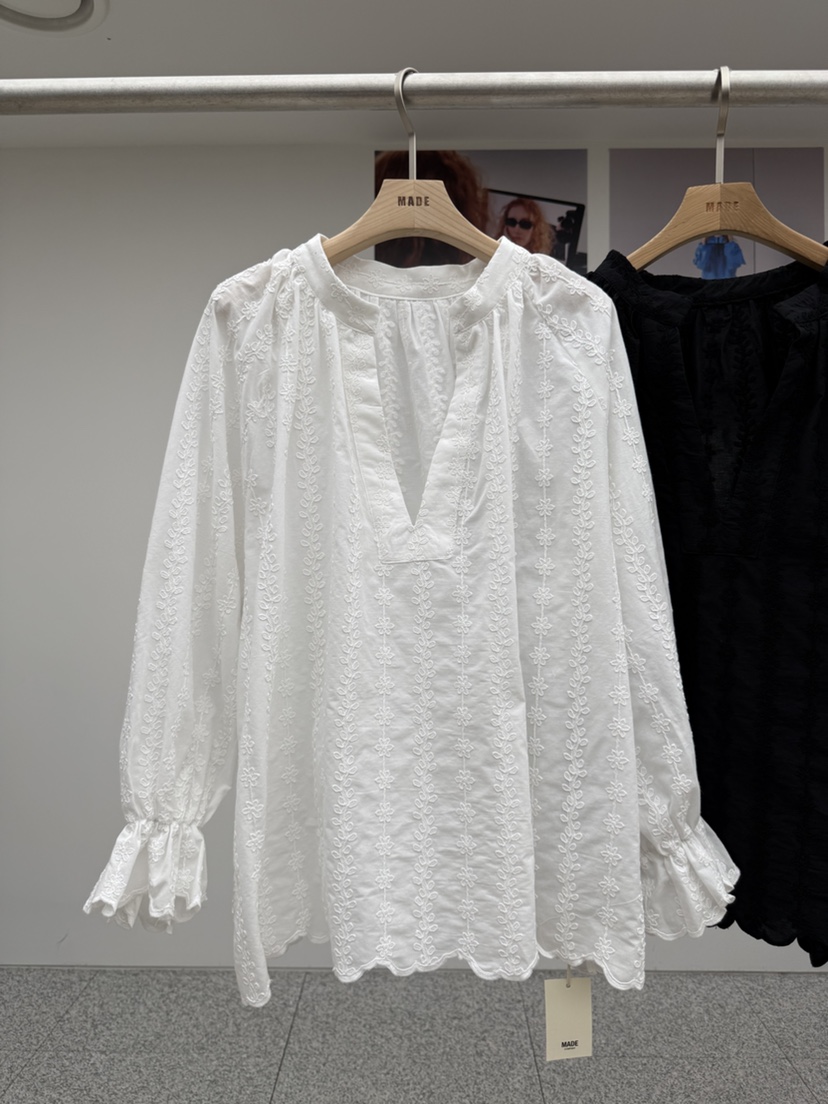 MADE-P東大門實拍女士新品人氣真品時尚熱賣推薦襯衫蕾絲衫MADE-P襯衫/蕾絲衫圖色1