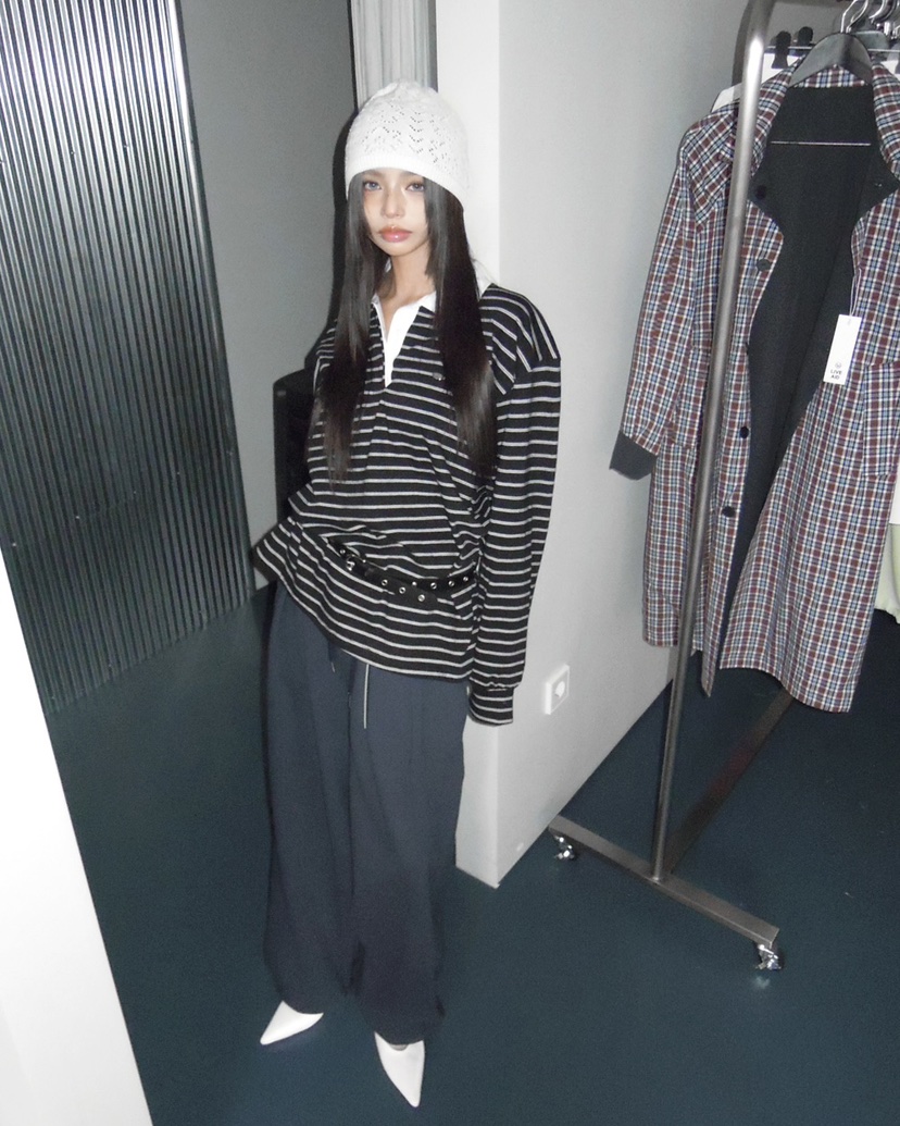 LIVE AID-P韓國直郵女士新品真品熱賣推薦職業26春夏長袖T恤LIVE AID-P長袖T恤