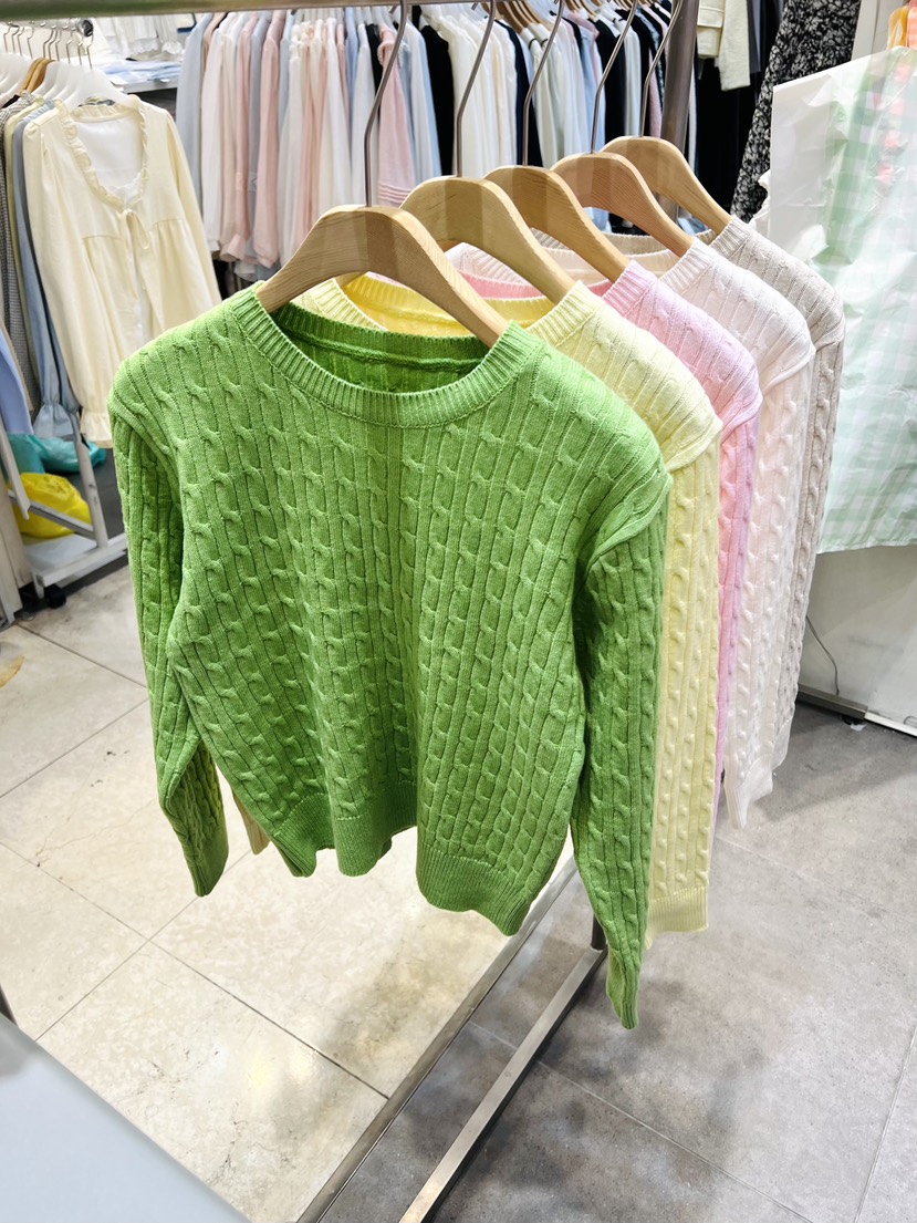 BLACK NOTE東大門代購女士新款職業真品26春夏針織衫棉布BLACK NOTE針織衫