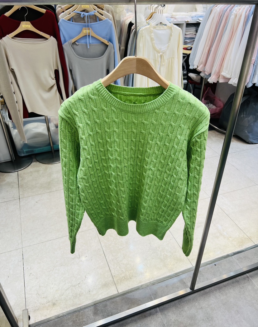 BLACK NOTE東大門代購女士新款職業真品26春夏針織衫棉布BLACK NOTE針織衫圖色2