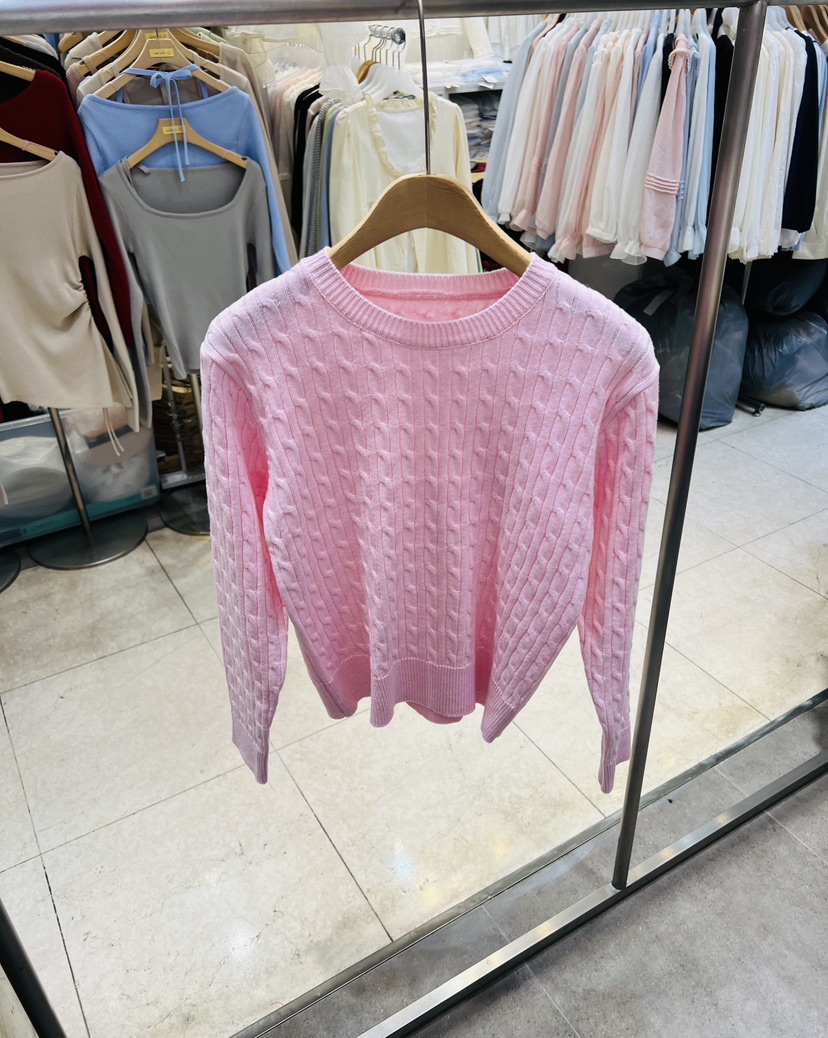 BLACK NOTE東大門代購女士新款職業真品26春夏針織衫棉布BLACK NOTE針織衫圖色5