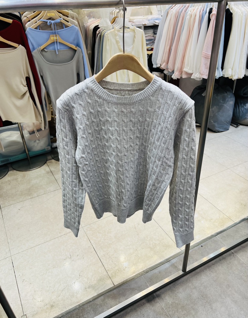 BLACK NOTE東大門代購女士新款職業真品26春夏針織衫棉布BLACK NOTE針織衫圖色7