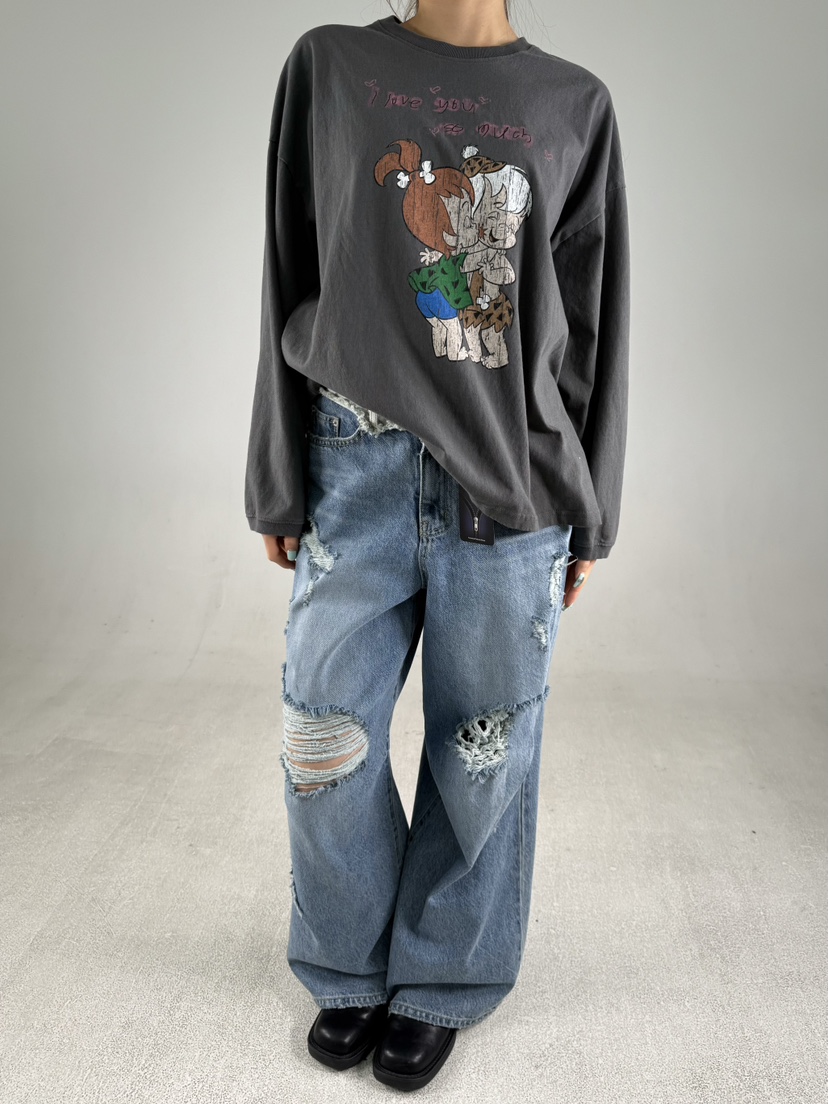 SHIRRING韓國代購女裝新款真品推薦休閑人氣職業26春夏長袖T恤SHIRRING長袖T恤