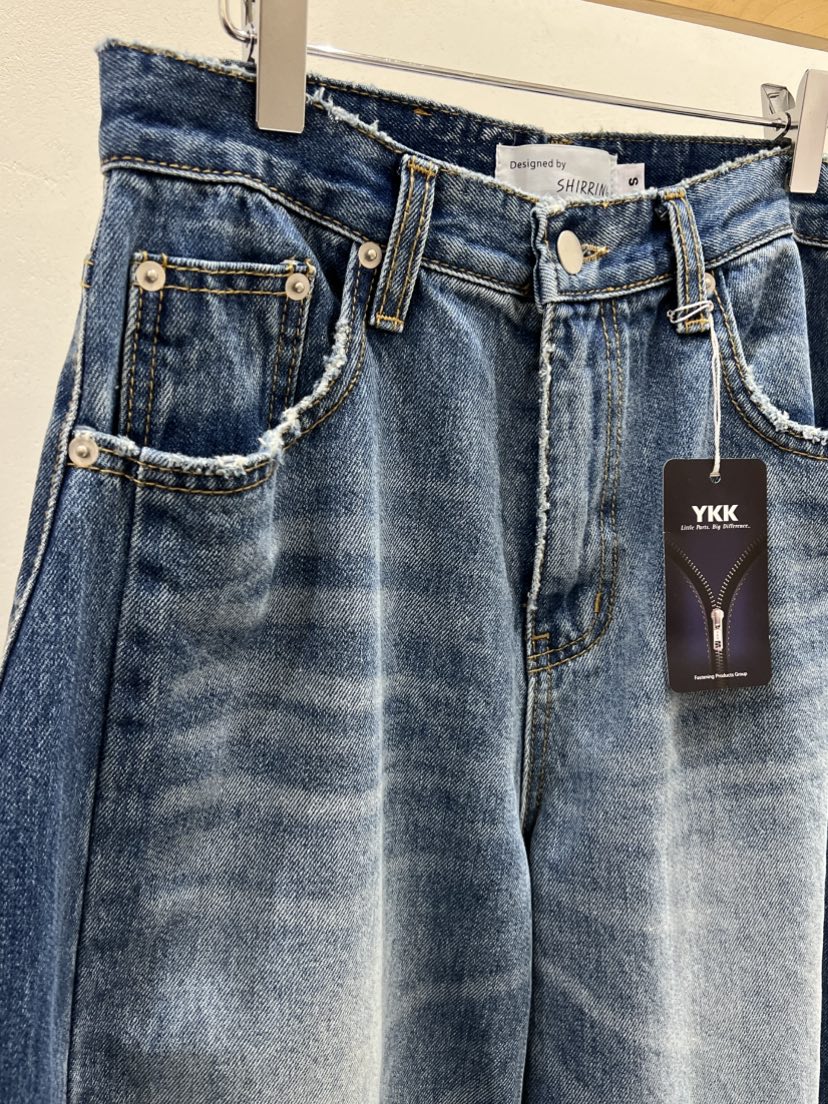 SHIRRING東大門直郵女裝新款真品時尚休閑熱賣人氣牛仔褲SHIRRING牛仔褲