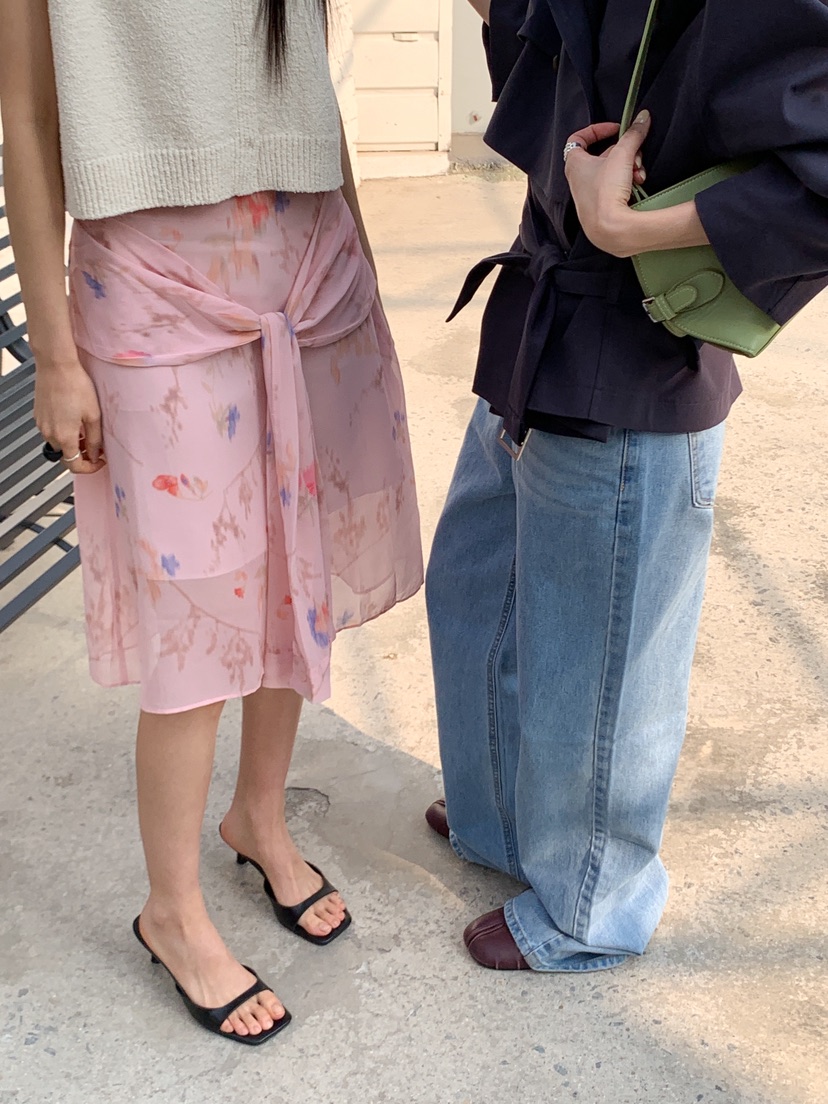 MURMUR東大門直郵女裝新品26春夏熱賣職業休閑半身裙中短裙MURMUR半身裙/中短裙