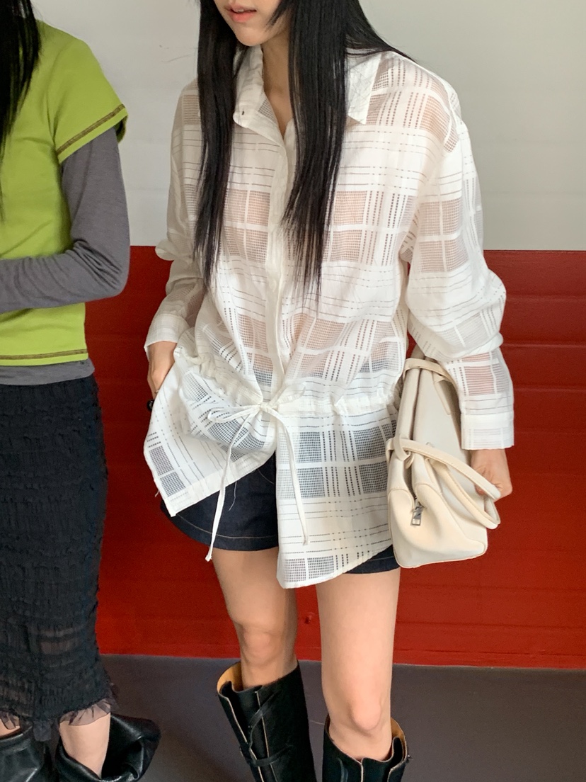 MURMUR東大門直郵女裝新品熱賣時尚真品職業人氣襯衫蕾絲衫MURMUR襯衫/蕾絲衫