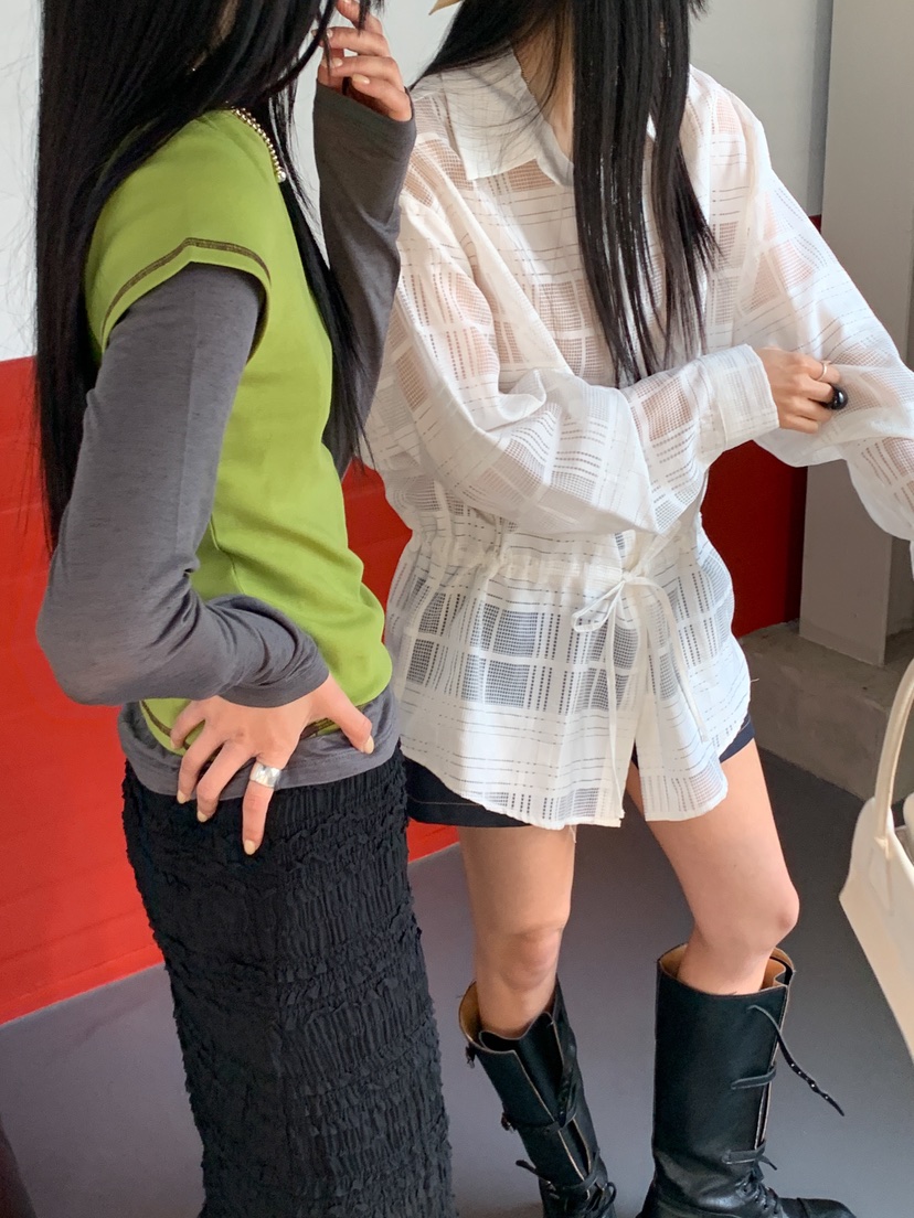 MURMUR東大門直郵女裝新品熱賣時尚真品職業人氣襯衫蕾絲衫MURMUR襯衫/蕾絲衫