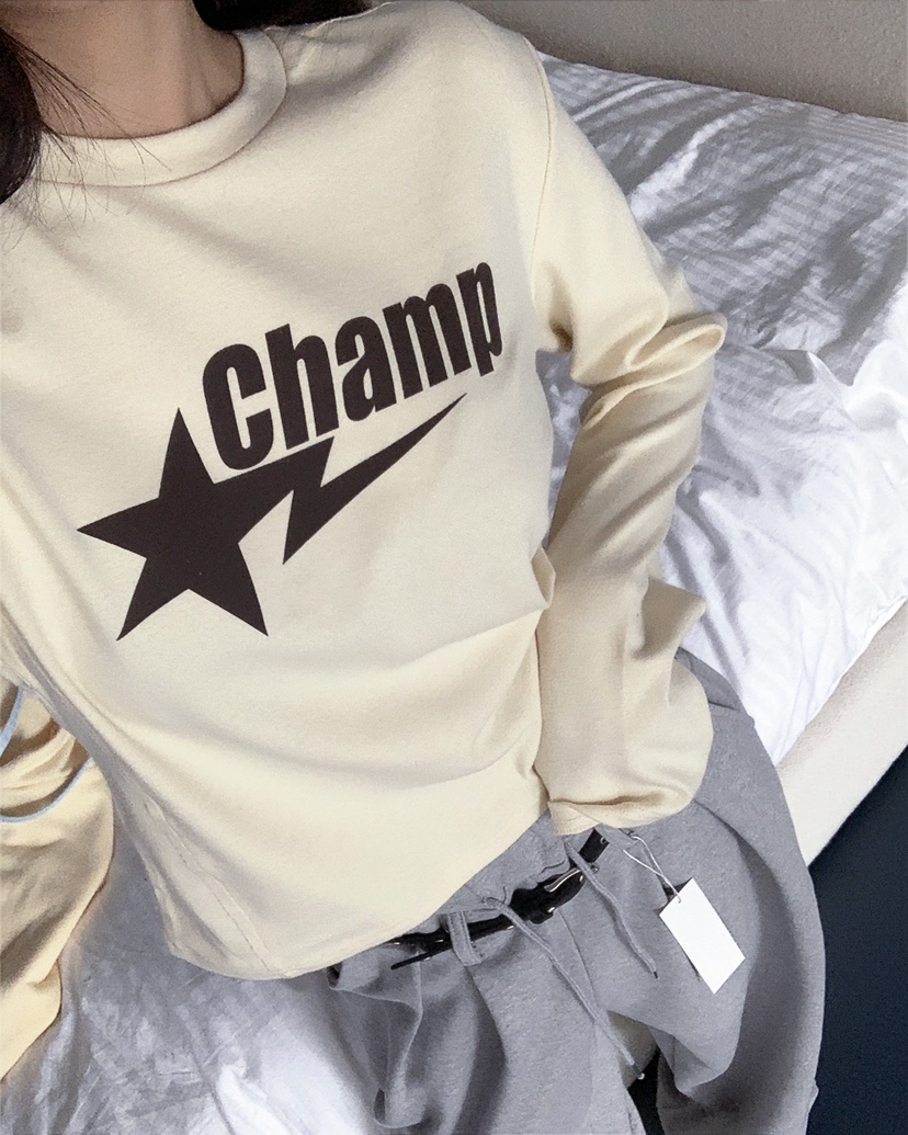 LIVE AID-P韓國代購女士新款職業26春夏時尚真品休閑T恤LIVE AID-PT恤