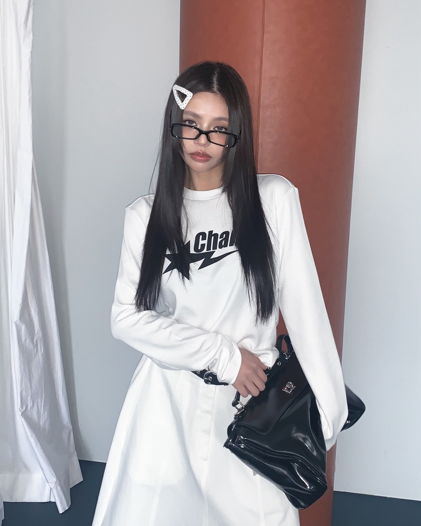 LIVE AID-P韓國代購女士新款職業26春夏時尚真品休閑T恤LIVE AID-PT恤