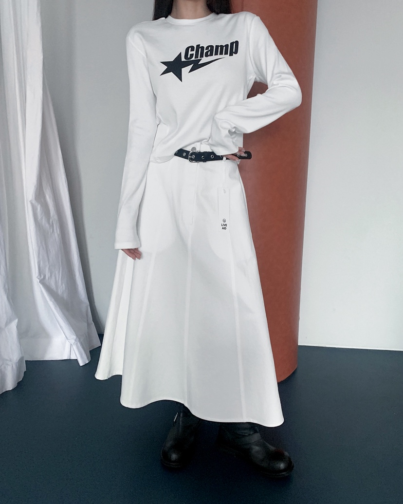 LIVE AID-P韓國代購女士新款職業26春夏時尚真品休閑T恤LIVE AID-PT恤