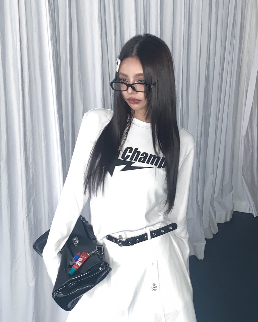 LIVE AID-P韓國代購女士新款職業26春夏時尚真品休閑T恤LIVE AID-PT恤