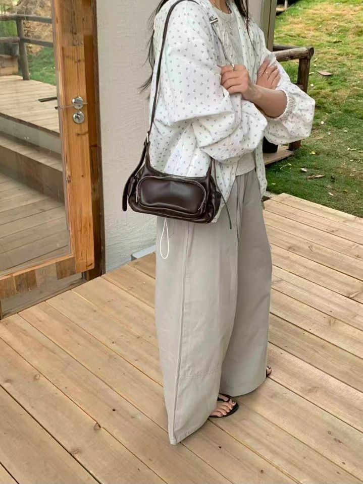 TROUVAILLE東大門直郵女裝新款真品職業熱賣26春夏單肩斜跨包TROUVAILLE單肩/斜跨包