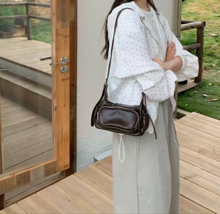 TROUVAILLE東大門直郵女裝新款真品職業熱賣26春夏單肩斜跨包TROUVAILLE單肩/斜跨包圖色5