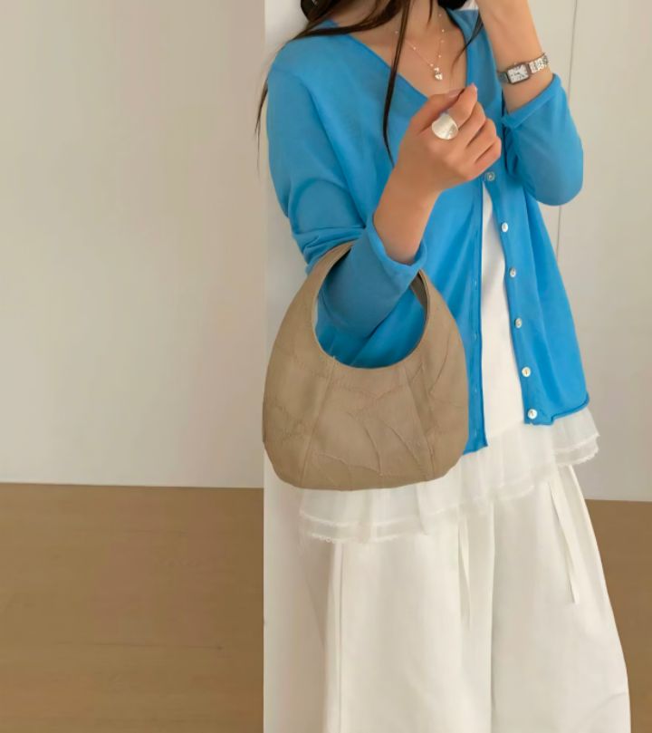 TROUVAILLE東大門代購女士新品真品休閑26春夏人氣手提包TROUVAILLE手提包圖色3