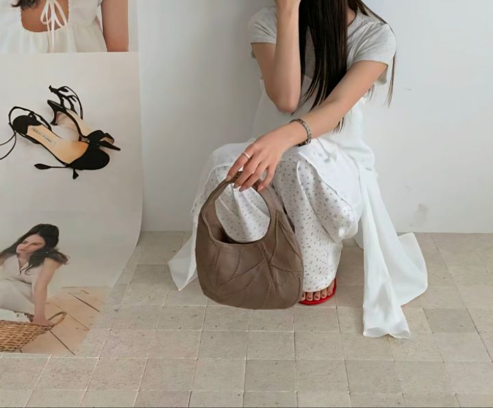 TROUVAILLE東大門代購女士新品真品休閑26春夏人氣手提包TROUVAILLE手提包圖色4