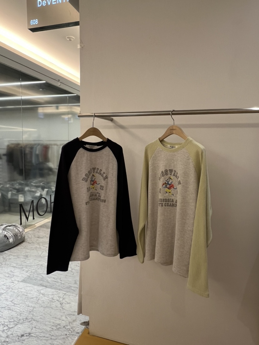 DE VENTI東大門實拍女士新款人氣熱賣推薦職業休閑長袖T恤DE VENTI長袖T恤