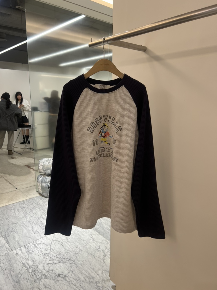 DE VENTI東大門實拍女士新款人氣熱賣推薦職業休閑長袖T恤DE VENTI長袖T恤圖色2