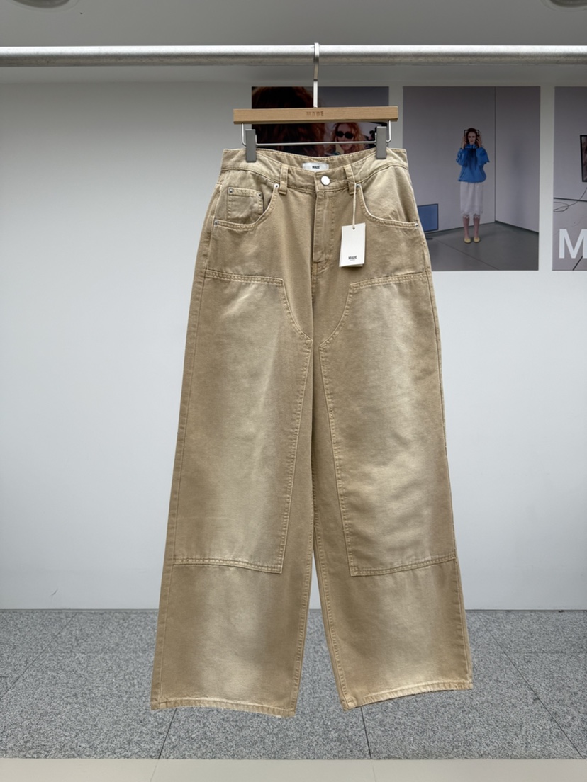 MADE-P東大門直郵女裝新品休閑26春夏熱賣真品人氣休閑褲MADE-P休閑褲圖色1