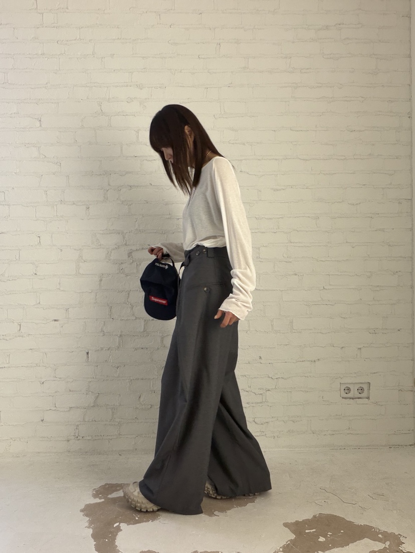 FRANC—L韓國直郵女士新品時尚休閑推薦熱賣真品職業長袖T恤FRANC長袖T恤