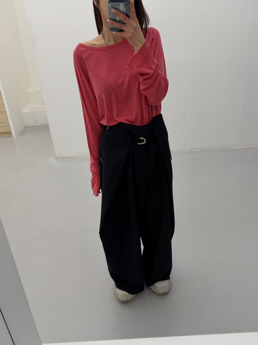 FRANC—L韓國直郵女士新品時尚休閑推薦熱賣真品職業長袖T恤FRANC長袖T恤