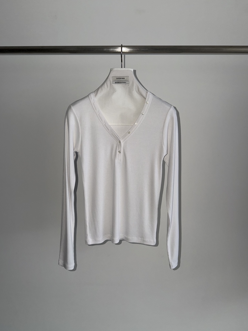 BAKING POWDER東大門代購女裝新款人氣休閑26春夏長袖T恤BAKING POWDER長袖T恤圖色1