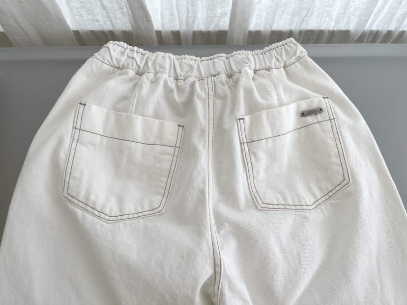 OP PER韓國代購女裝新款休閑時尚職業真品人氣26春夏休閑褲OPPER-simplebeige休閑褲