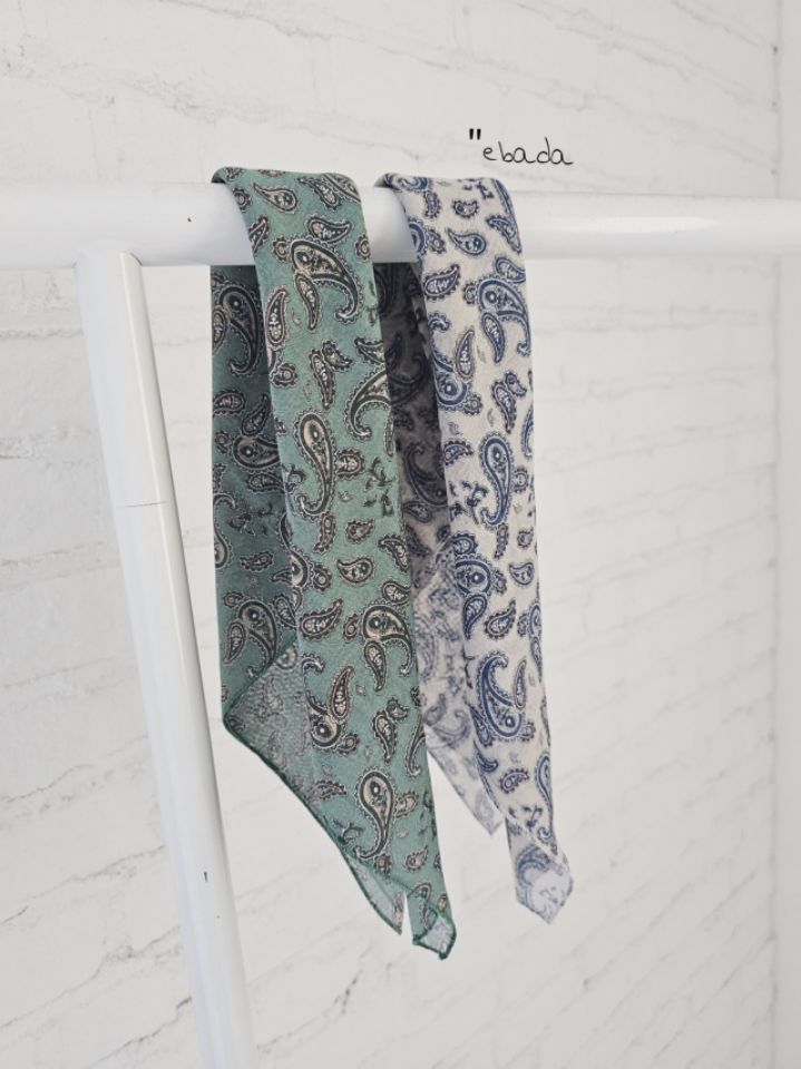 EBADA韓國代購女士新品時尚職業推薦休閑人氣26春夏圍巾披肩棉EBADA圍巾/披肩