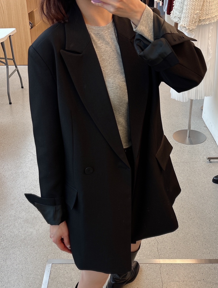 JUJU韓國直郵女士新款真品推薦人氣時尚職業26春夏熱賣夾克JUJU夾克