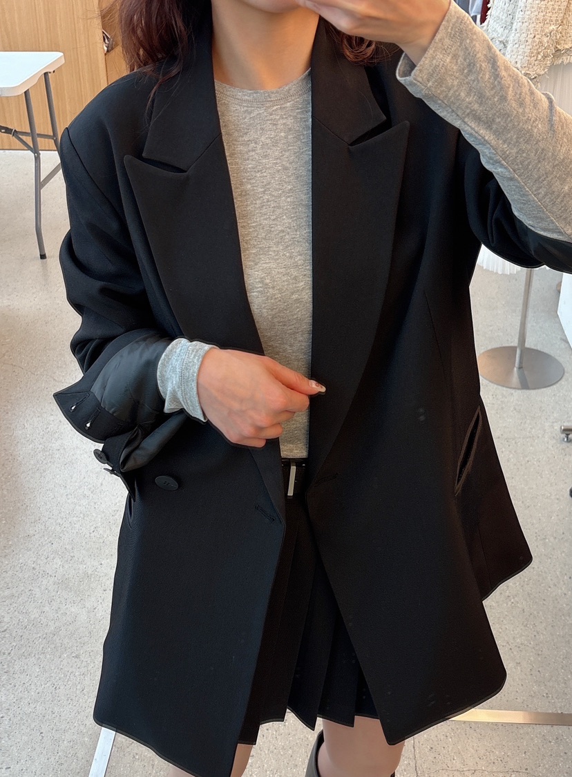 JUJU韓國直郵女士新款真品推薦人氣時尚職業26春夏熱賣夾克JUJU夾克