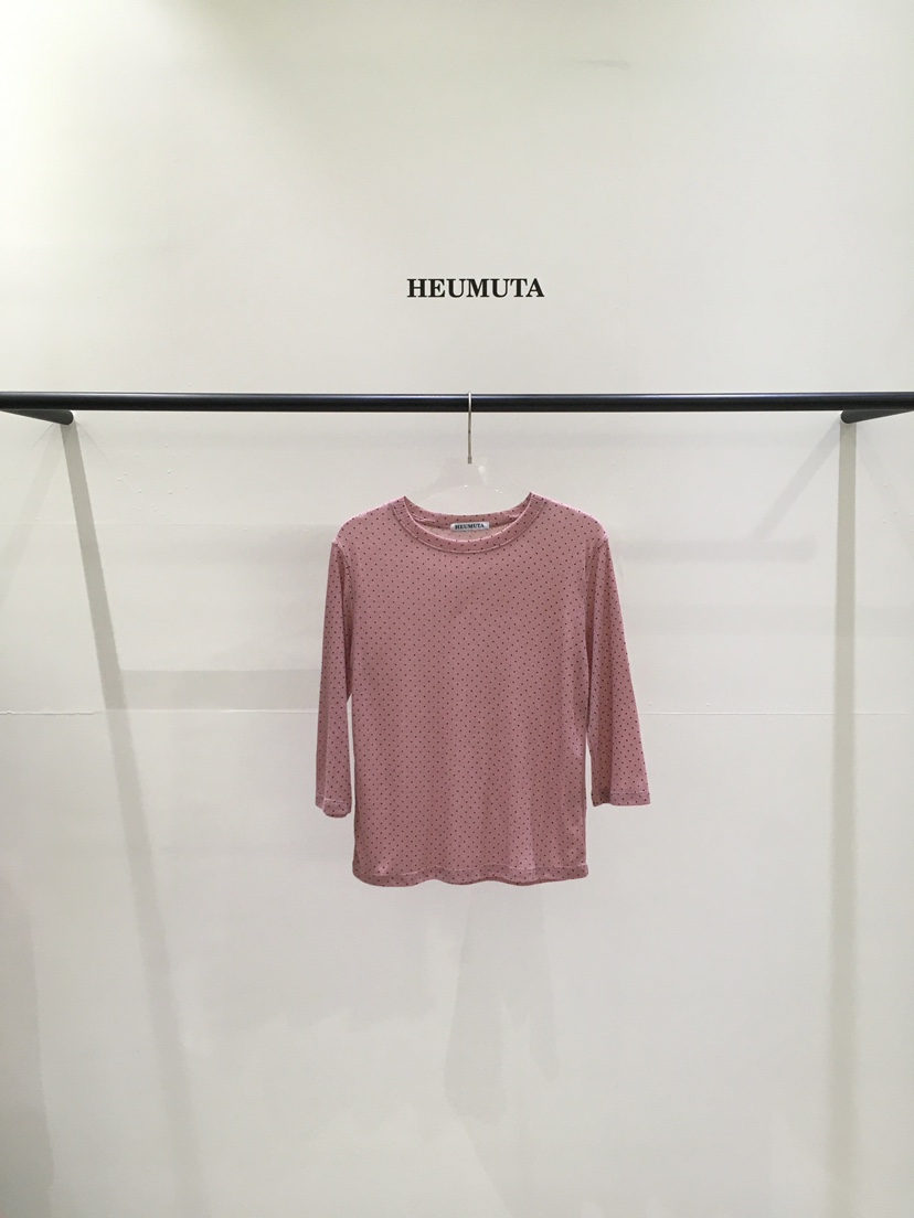 HEUMUTA東大門代購女裝新款26春夏時尚職業休閑熱賣人氣T恤HEUMUTAT恤圖色2