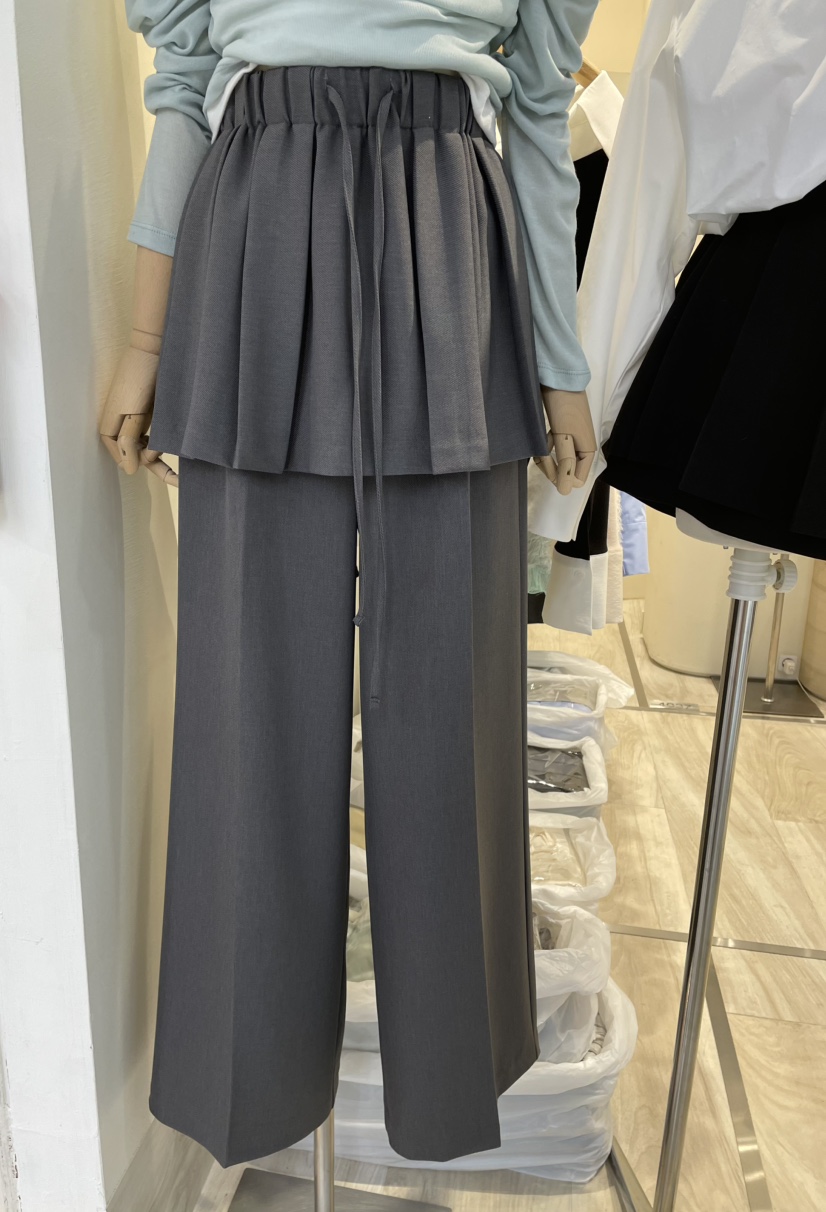 MUSK韓國直郵女士新品人氣真品時尚推薦熱賣26春夏休閑裙褲MUSK裙褲圖色1