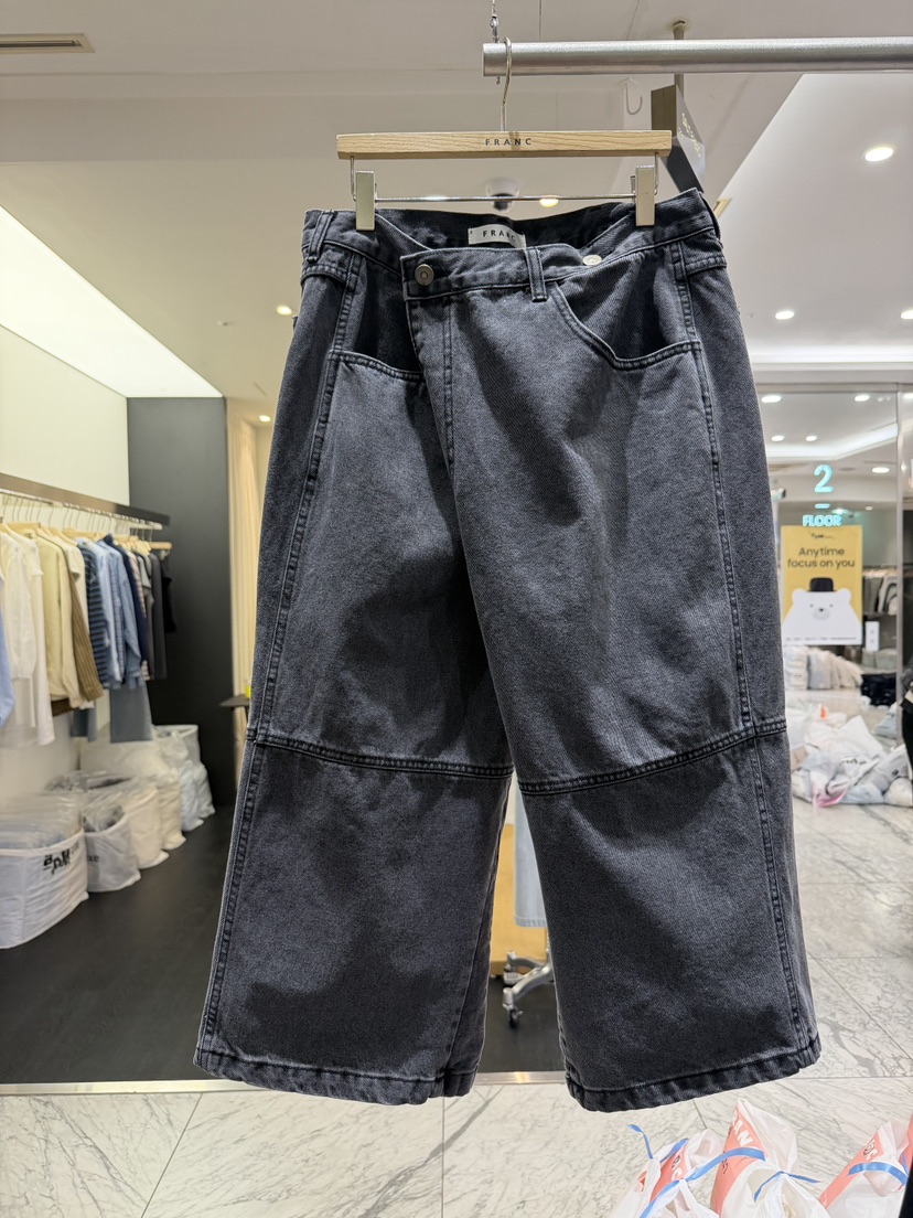 FRANC—L東大門實拍女裝新款時尚真品休閑26春夏人氣牛仔褲FRANC牛仔褲圖色1