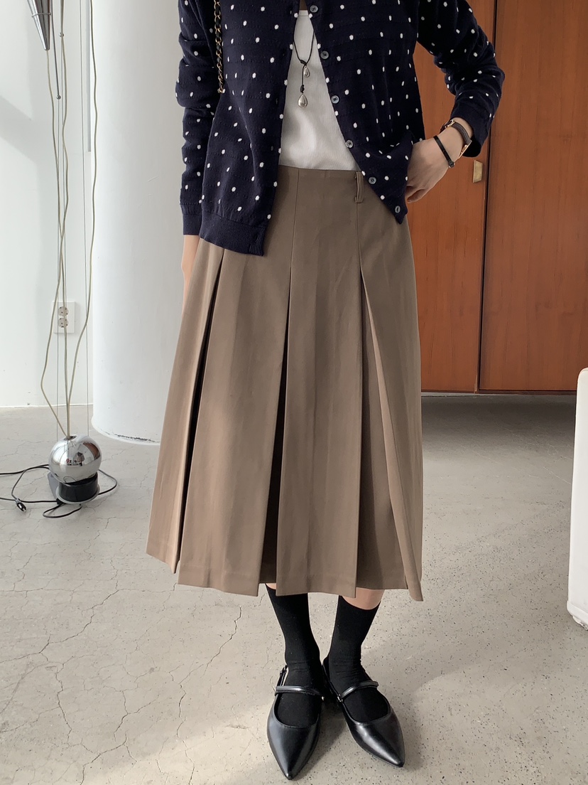 BAKING POWDER韓國直郵女裝新款26春夏半身裙中短裙麂皮BAKING POWDER半身裙/中短裙