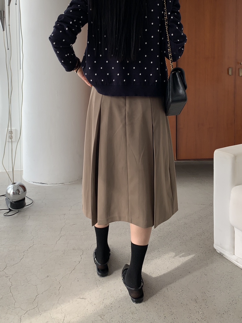 BAKING POWDER韓國直郵女裝新款26春夏半身裙中短裙麂皮BAKING POWDER半身裙/中短裙