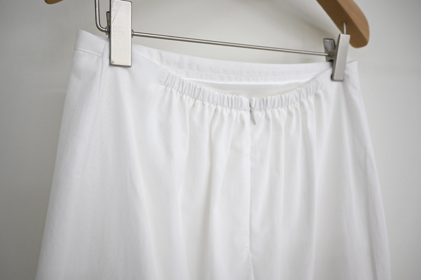 OP PER東大門實拍女士新款職業26春夏半身裙中短裙蕾絲褶裥OPPER-simplebeige半身裙/中短裙