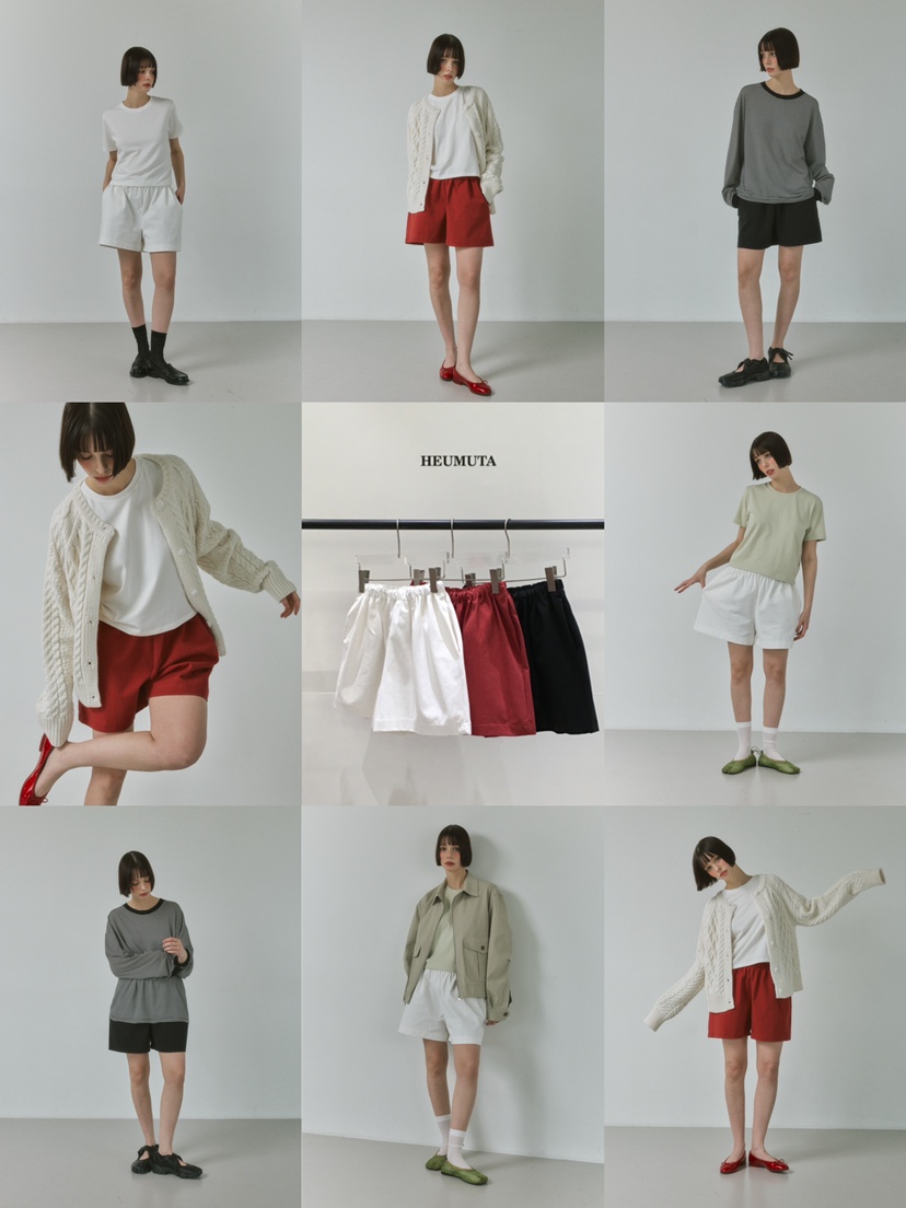 HEUMUTA東大門代購女士新款時尚職業休閑真品推薦人氣短褲HEUMUTA短褲