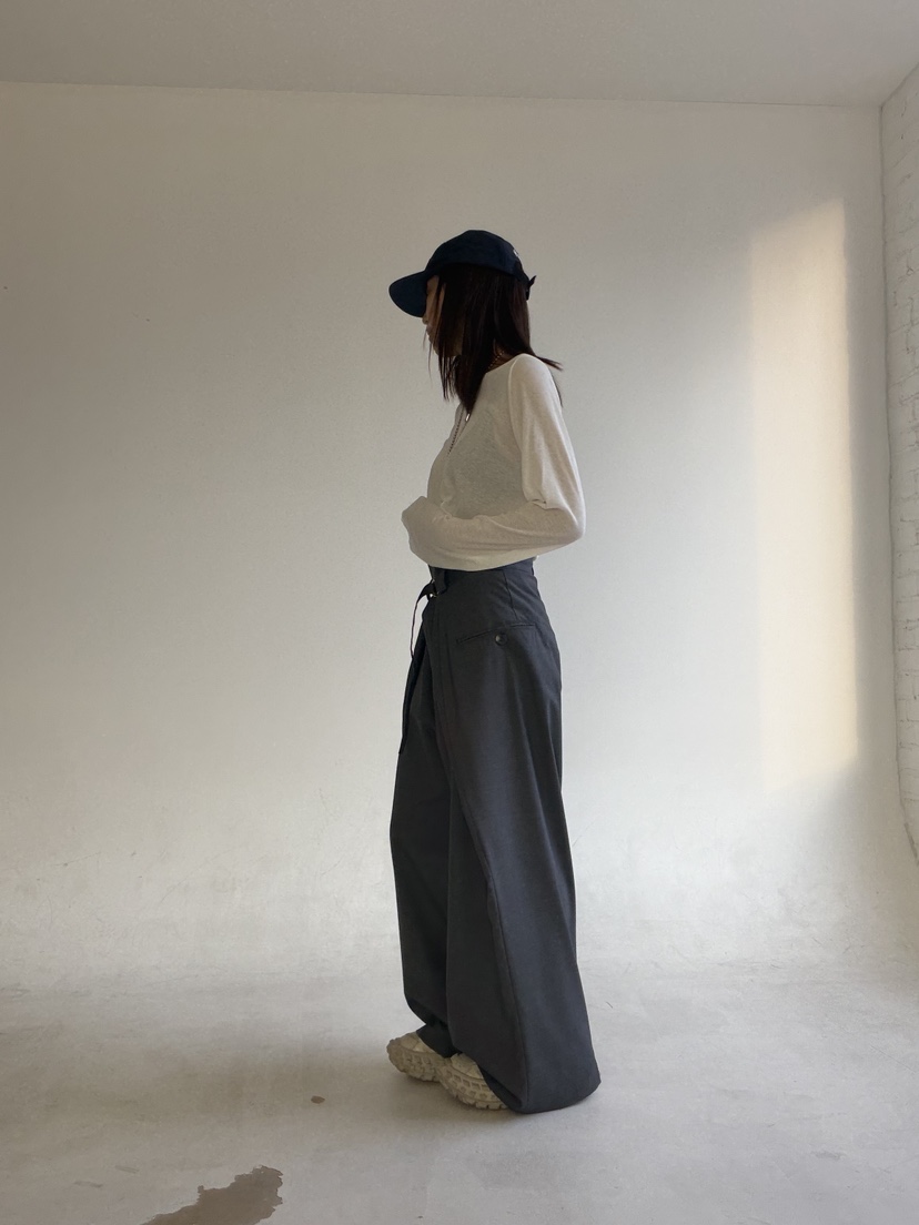 FRANC—L東大門實拍女裝新品熱賣真品26春夏職業休閑休閑褲FRANC休閑褲