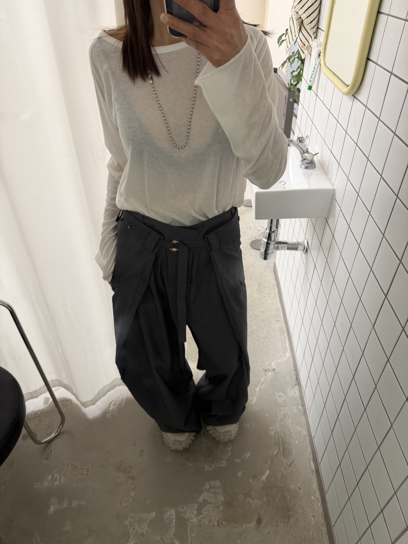 FRANC—L東大門實拍女裝新品熱賣真品26春夏職業休閑休閑褲FRANC休閑褲