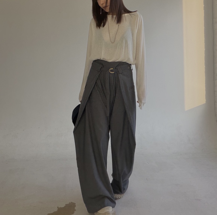 FRANC—L東大門實拍女裝新品熱賣真品26春夏職業休閑休閑褲FRANC休閑褲圖色1