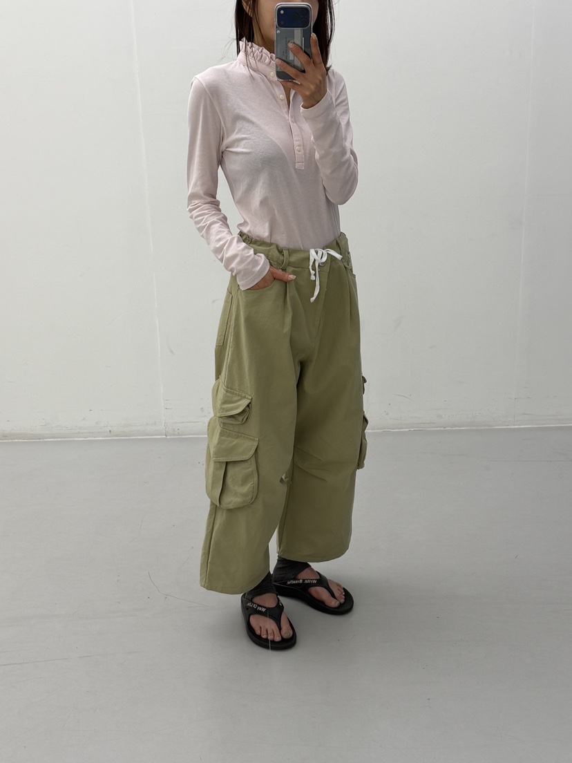 FRANC—L韓國直郵女士新品時尚人氣26春夏職業休閑長袖T恤FRANC長袖T恤