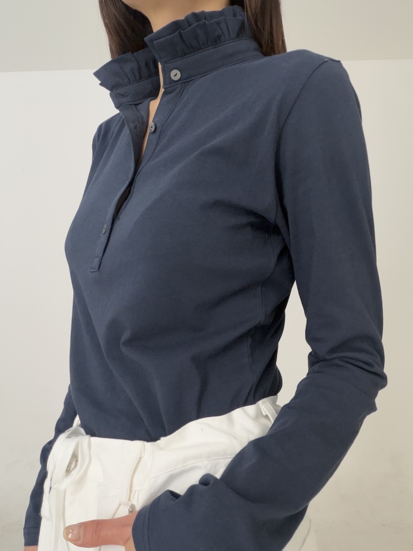 FRANC—L韓國直郵女士新品時尚人氣26春夏職業休閑長袖T恤FRANC長袖T恤