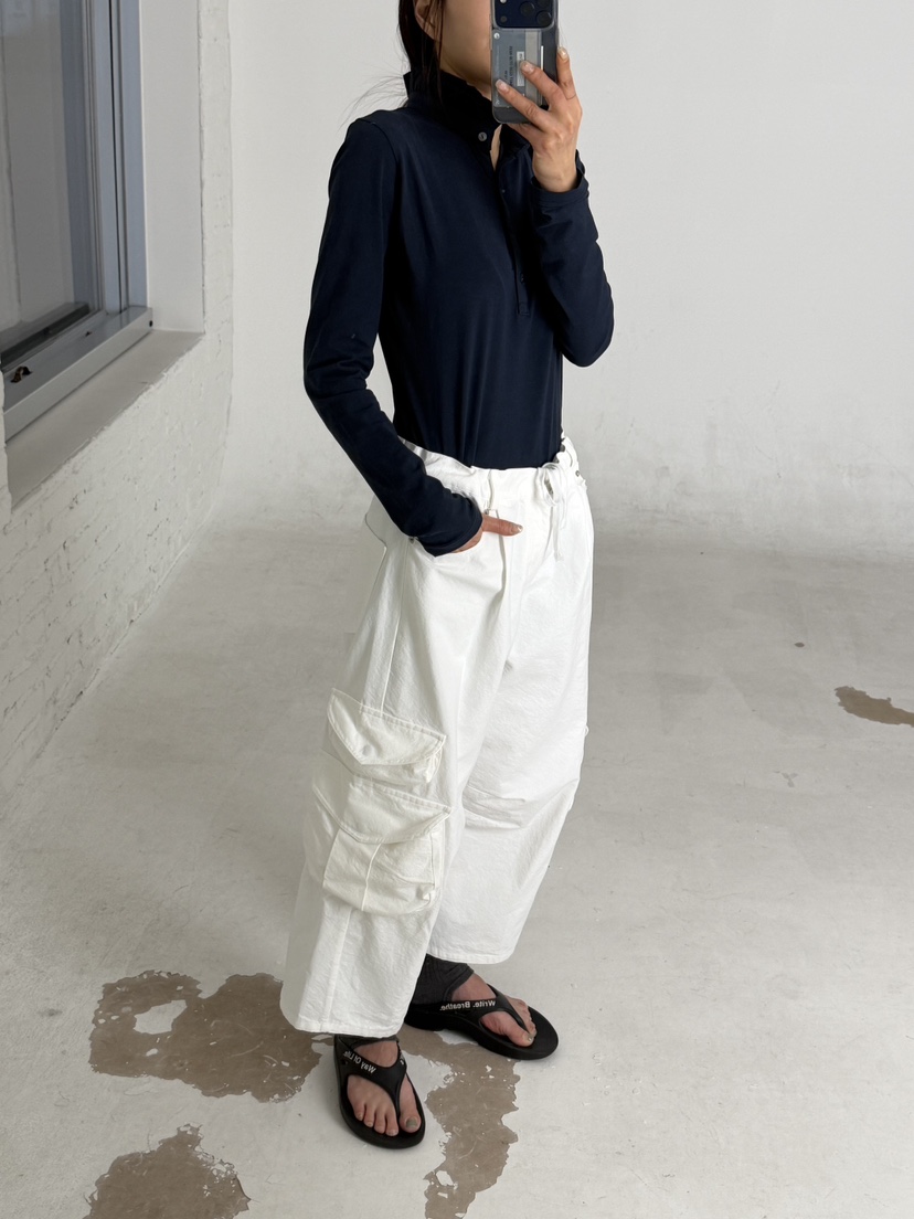 FRANC—L韓國直郵女士新品時尚人氣26春夏職業休閑長袖T恤FRANC長袖T恤