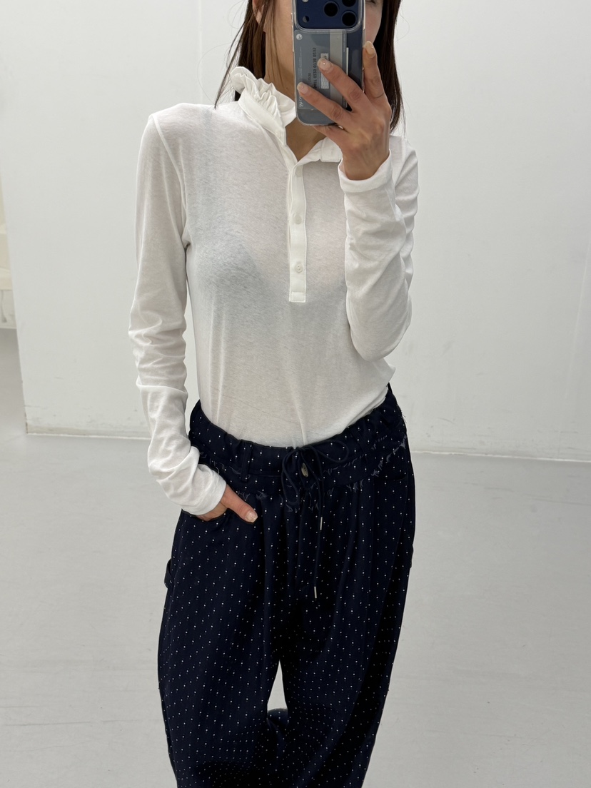 FRANC—L韓國直郵女士新品時尚人氣26春夏職業休閑長袖T恤FRANC長袖T恤圖色2